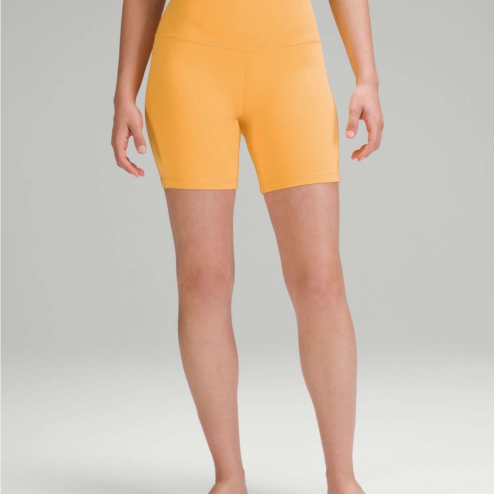 Lululemon align shorts 6 inch mango dreams